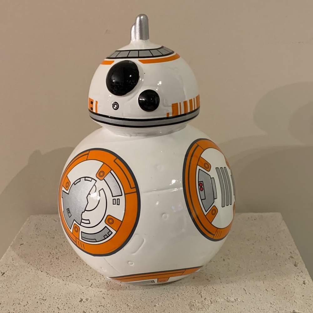 Star Wars NEW BB-8 Ceramic Piggy Bank Money coin BB8 Disney